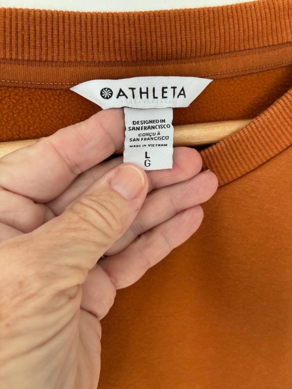 Athleta Fall Sweatshirt - Picture 5 of 8